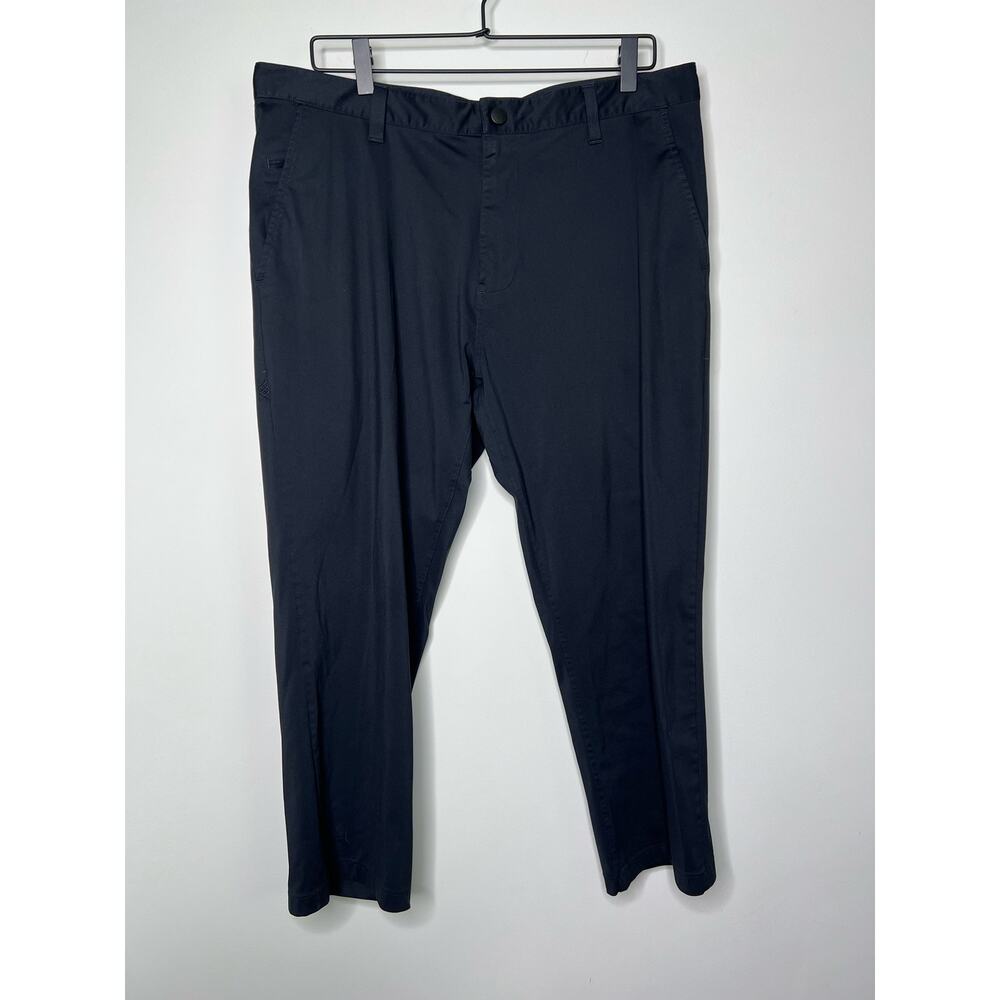 Rhone Commuter Pants Black Mens Size 36‎ Straight Leg Performance Stretch Tech